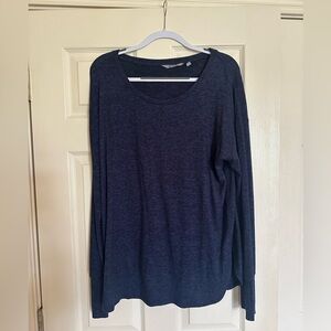 Athleta-💙 blue sweater- long sleeves size L